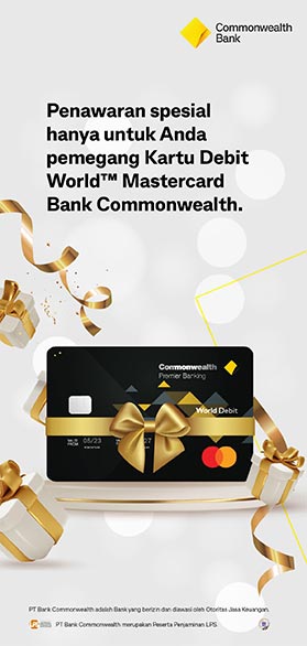 Debit Promo World Debit Mastercard® Bank Commonwealth